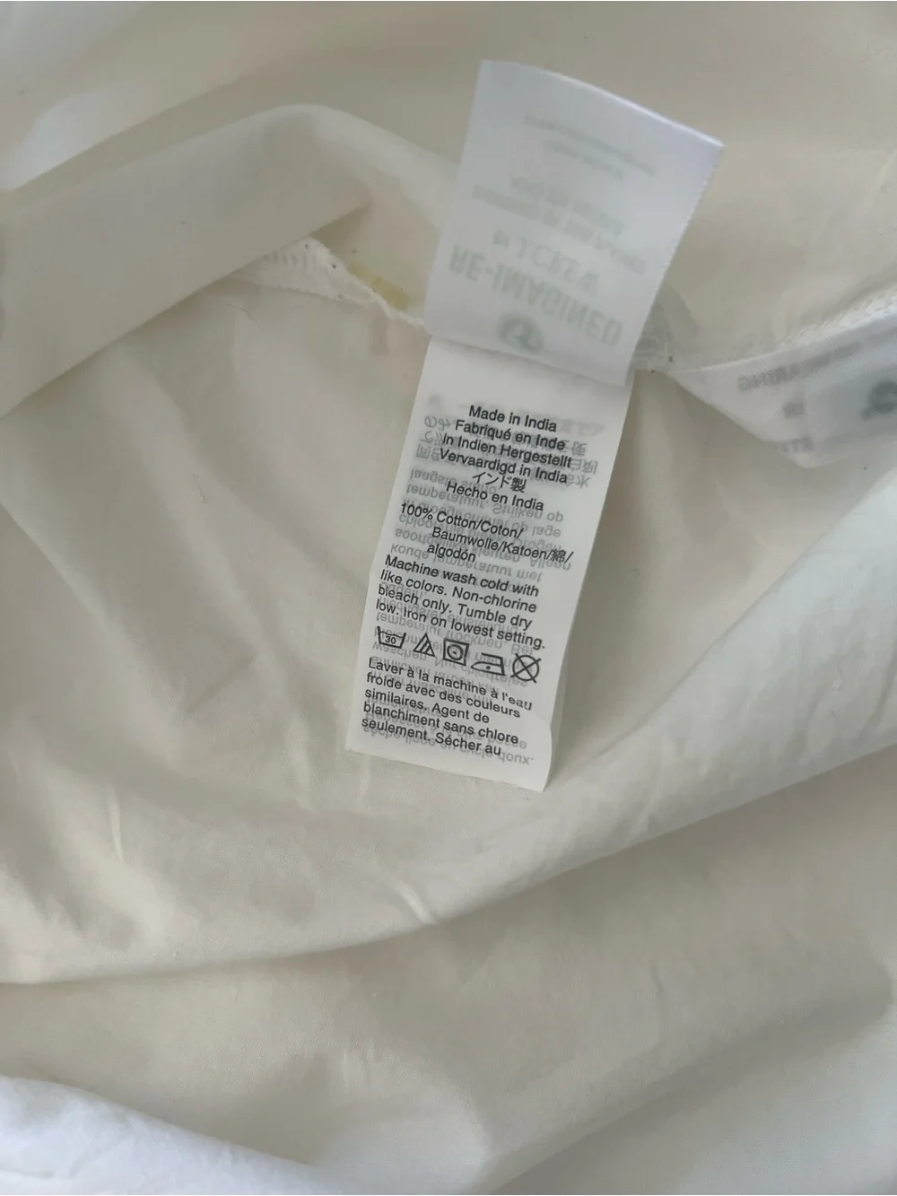 J. Crew White Ruffle-Trim Button Front Shirt - Picture 4 of 12